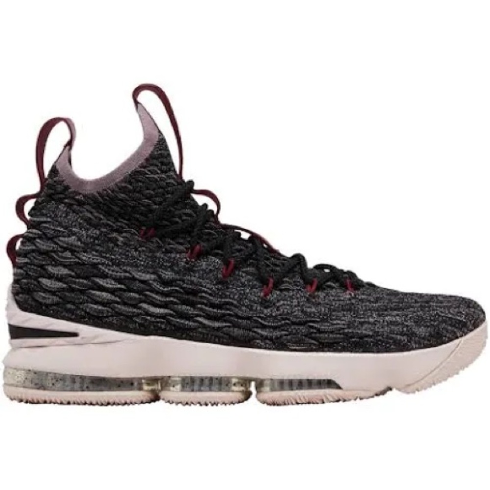 Nike LeBron 15 GS Basketball Rare Sneakers Pride of Ohio Black Gray Youth 4.5Y - Picture 1 of 11